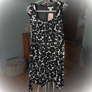 White House Black Market Floral Sundress Midi Dress Women 6